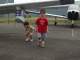 Flynn and Guinness had a great time, and loved exploring around the planes.